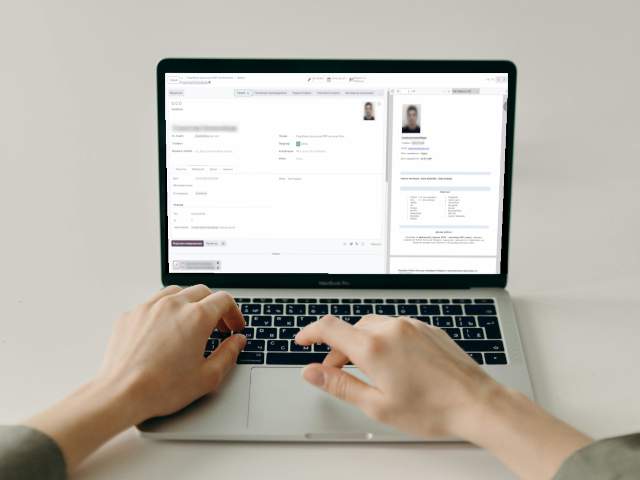 Odoo HR Recruiting CV