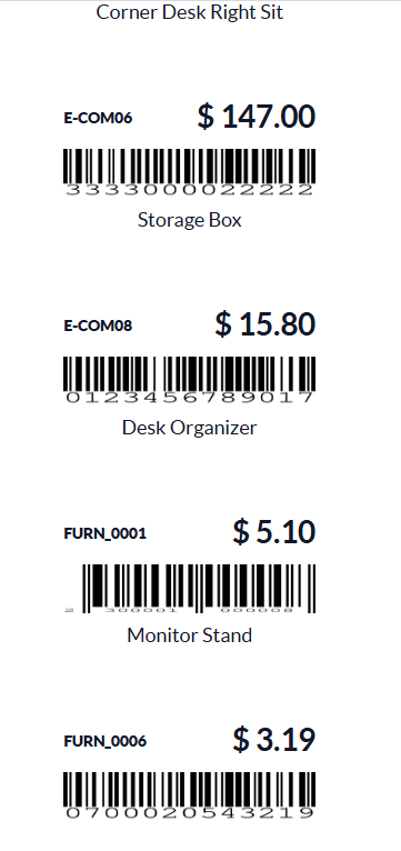 Odoo 18.0 Print Custom Product Labels