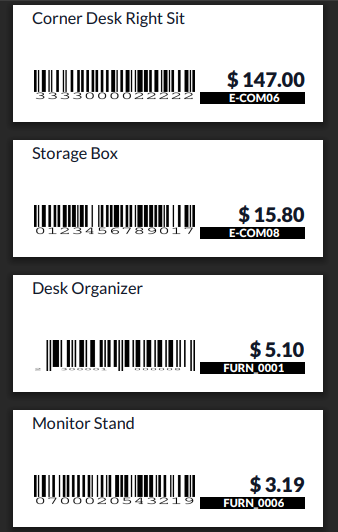 Odoo 18.0 Print Custom Product Labels