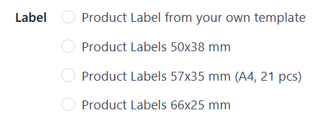 Odoo 18.0 Custom Product Labels Print Wizard Label Templates