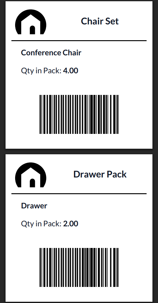 Odoo 18.0 Print Product Packaging Labels