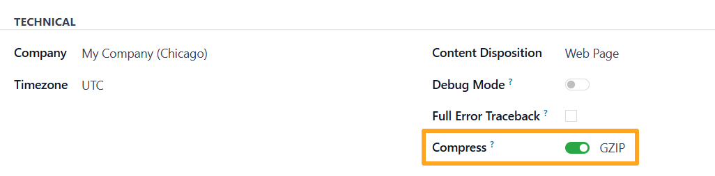 Odoo 18.0 chatgpt product data feed technical compress gzip
