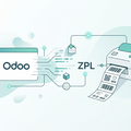 Printing ZPL Labels in Odoo Label Builder Professional