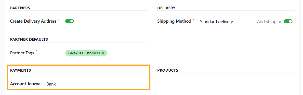 odoo merchant center galaxus store payments settings