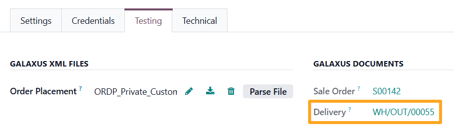 odoo merchant center galaxus store testing order placement delivery