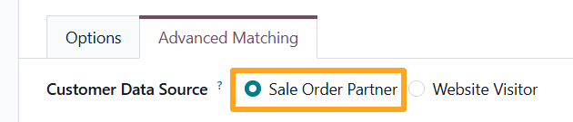 odoo tracking service advanced matching sale order partner