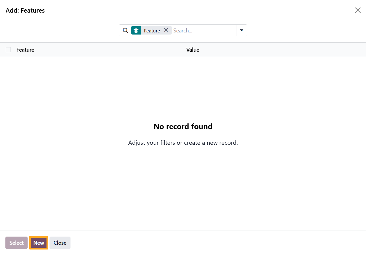 odoo product new feature