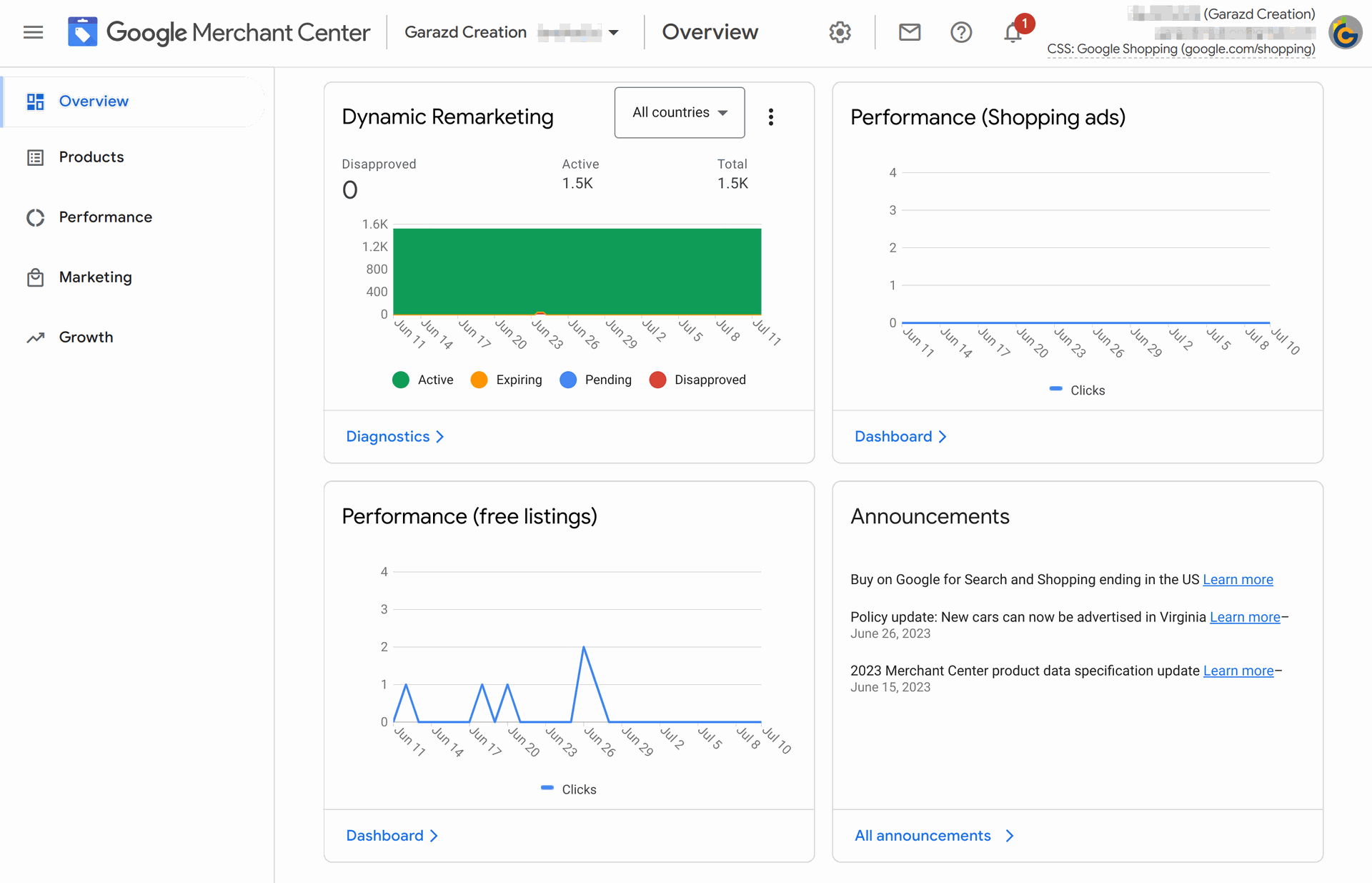 product data feed gmc columns