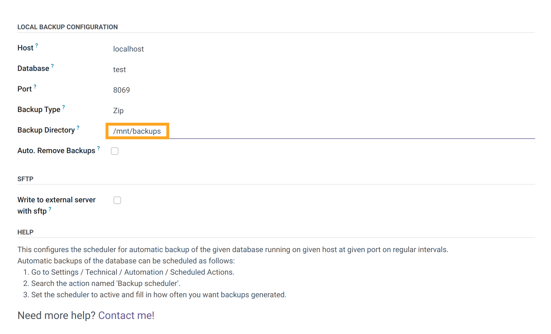 odoo docker backup path