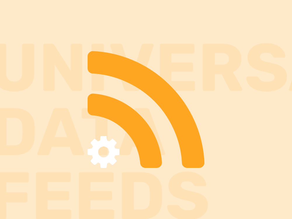 Universal Data Feeds PRO