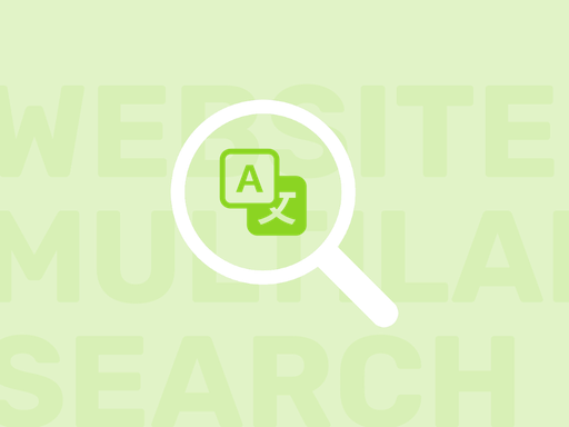 Website Search in All Languages